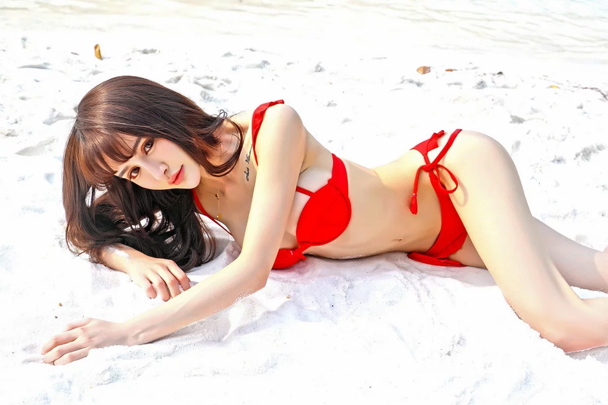 Xrmnw.Com[FeiLin嗲囡囡]Vol.042_嫩模Cheryl青树性感比基尼系列豪乳诱惑写真48P