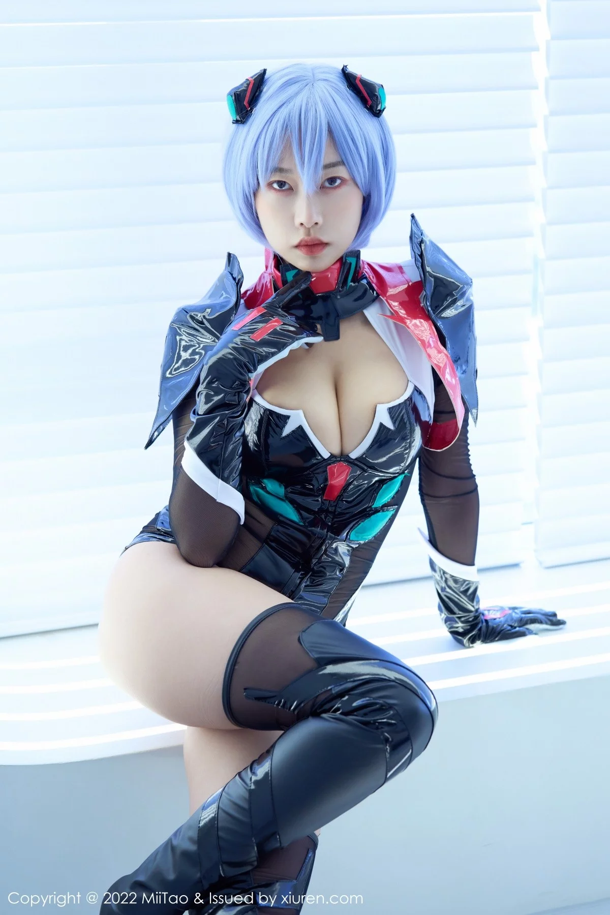 Xrmnw.Com[MiiTao蜜桃社]Vol.148_新人模特梦乃Mandy私房Cosplay主题低胸连体衣秀豪乳诱惑写真73P